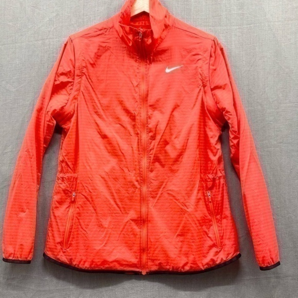 Nike Golf Women's Flight Convertible Jacket Light Crimson/Metallic Silver Size L